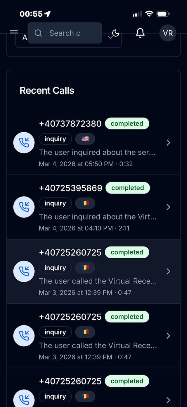 Viimeisimmät puhelut